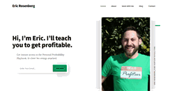 Desktop Screenshot of ericrosenberg.com
