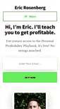 Mobile Screenshot of ericrosenberg.com
